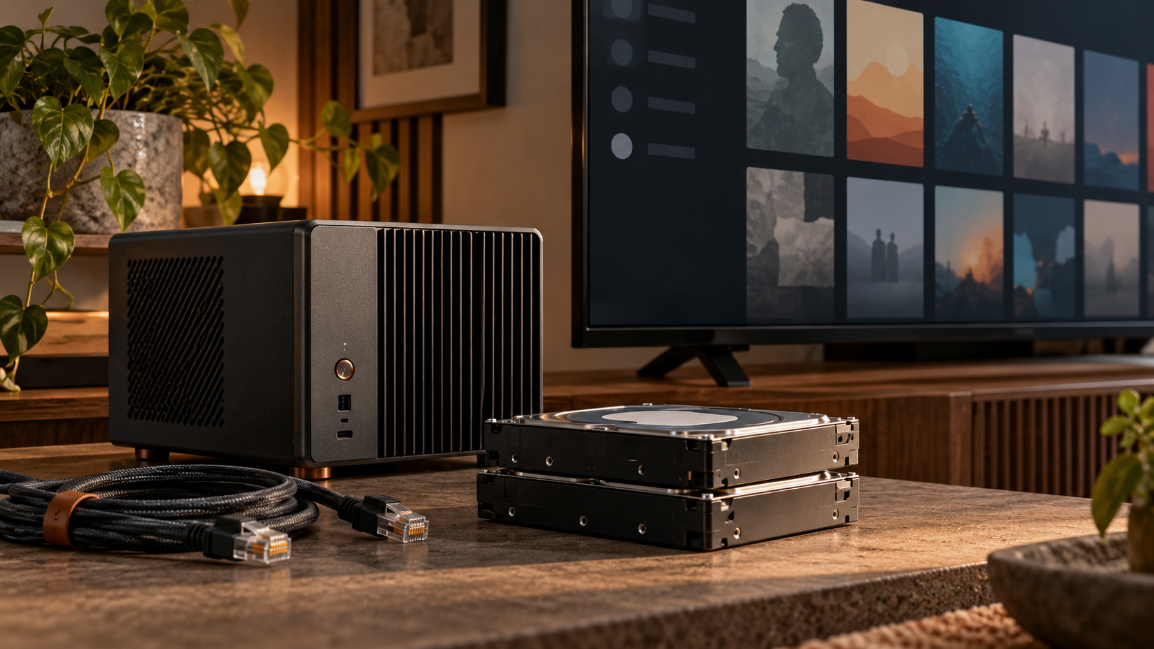 Home media server, storage and playback equipment